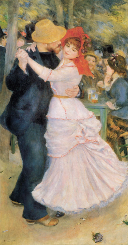 Dance at Bougival Original - Pierre-Auguste Renoir painting on canvas